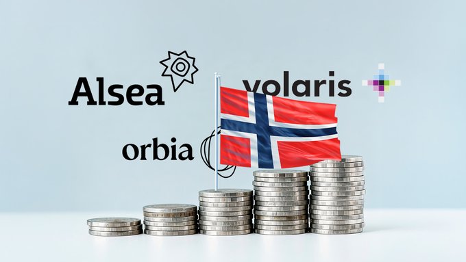 Fondo de pensiones de Noruega apuesta por México e invierte en $ORBIA, $ALSEA, $VESTA, $VOLAR, $PINFRA, $GCC , $GENTERA, $SIGMA, $OMA, $CEMEX y otras 10 empresas.