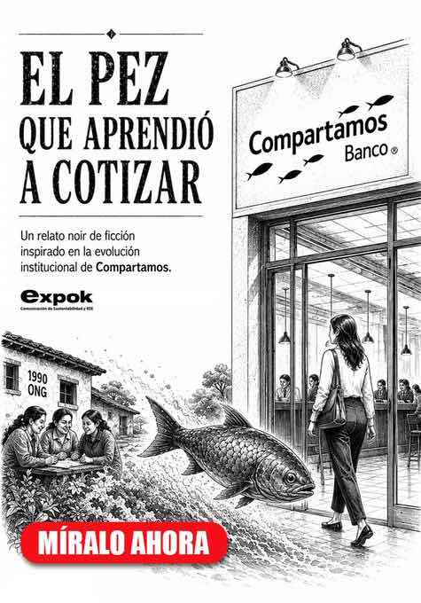 Un relato noir con la visión Expok, basado en la evolución de Compartamos Banco