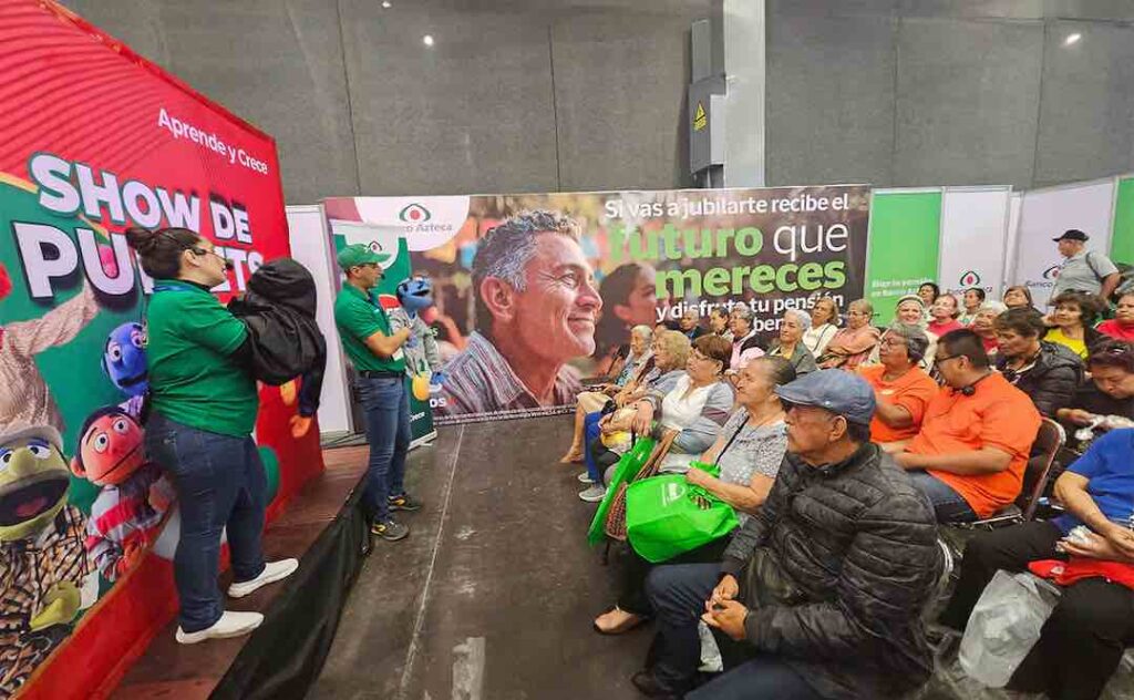 Banco Azteca acerca herramientas para mejorar calidad de vida a pensionados